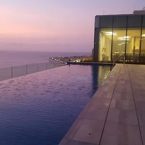 Apartamento Espectacular apartamento h2 hyatt vista mar, Cartagena